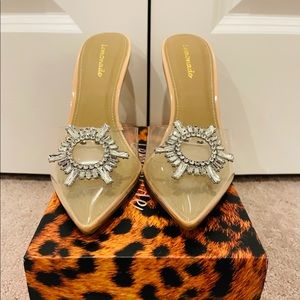 Women’s Open-back Heel, NEVER worn